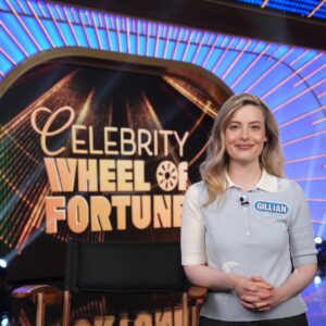 GILLIAN JACOBS CELEBRITY WHEEL OF FORTUNE - “Gillian Jacobs, Omarion & Matt Iseman” - “Celebrity Wheel of Fortune,” hosted by Ryan Seacrest and Vanna White, welcomes Gillian Jacobs, Omarion and Matt Iseman to spin the world’s most famous wheel in hopes of winning big money for the charity of their choice. FRIDAY, OCT. 2 (8:00-9:00 p.m. EDT) on ABC. (Disney/Eric McCandless)
GILLIAN JACOBS